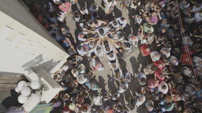 Les Castells, Tours humaines
