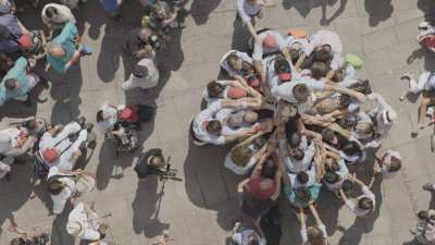 Les Castells, Tours humaines