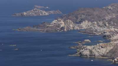 Calanques et bateaux près de Cadaqués