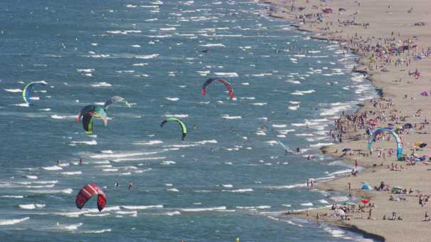 Plages et resorts sur le littoral près de Tarragone