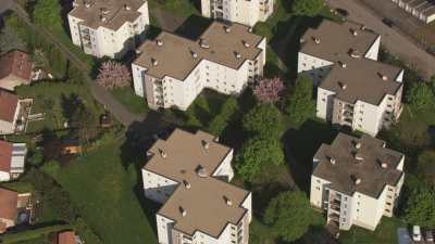 Quartiers résidentiels, immeubles