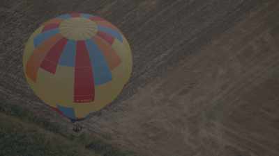 Rassemblement de montgolfières