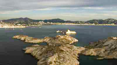 Les îles du Frioul et le Chateau d'If