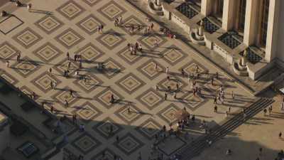 L'esplanade du Trocadéro