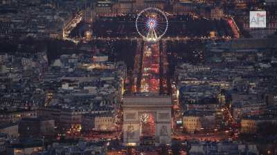 L'Axe historique de Paris et l'Arc de Triomphe