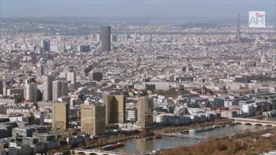 La Bibliothèque Nationale de France et le paysage de l'Est parisien