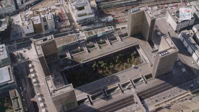 La Bibliothèque Nationale de France site François Mitterrand avec ses jardins
