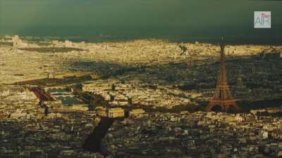 La Tour Eiffel dans le paysage parisien / Le Trocadéro