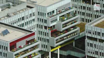 Le campus SFR à Saint-Denis