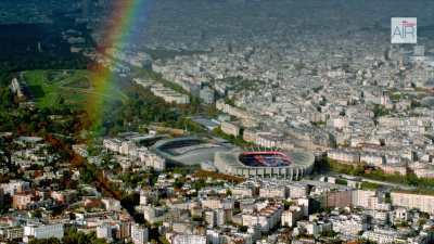 Le Stade du Parc des Princes à Paris