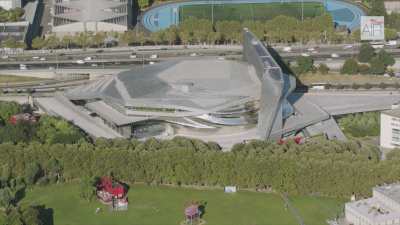 La Philharmonie de Paris et le Parc de la Villette