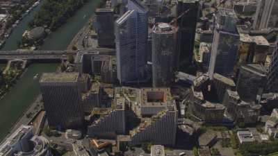 Le quartier de la Défense secteur Esplanade Nord