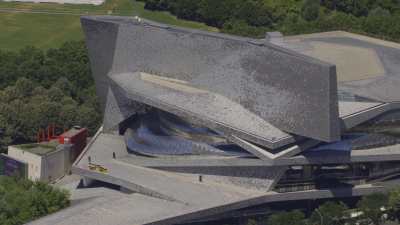 La Philharmonie de Paris et le Parc de la Villette
