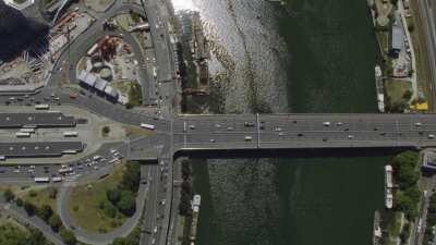 Topshots sur le quartier du Pont de Sèvres et du Trapèze à Boulogne-Billancourt