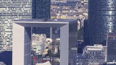 Paris la Défense et l'Axe Historique de Paris