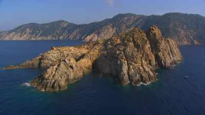 Survol de l'île de Port-Cros