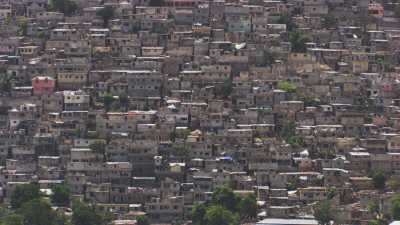 Les maisons colorées du Bidonville Jalousie