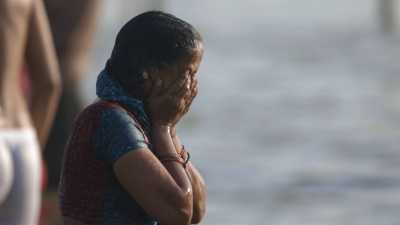 Bain lors de la Kumbh Mela