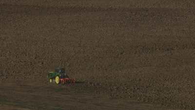 Agriculteurs dans la campagne toscane