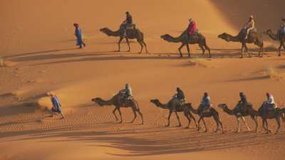 Les dunes de Merzouga