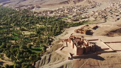 La vallée du Drâa entre Agdz et Zagora