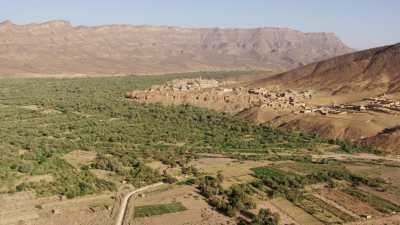 La vallée du Drâa entre Agdz et Zagora