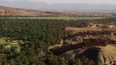 La vallée du Draa autour de Zagora