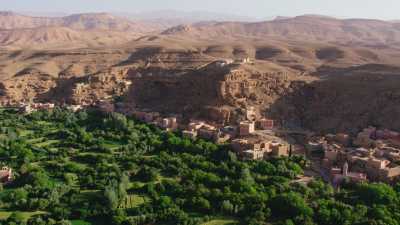 Villages dans la vallée du M'Goun