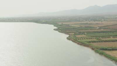 Champs sur le litoral près de Nador