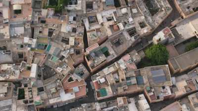 Vues de la ville et des toits