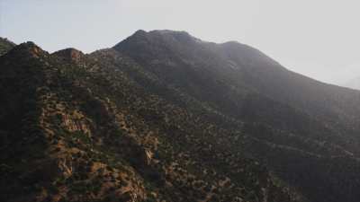 Montagnes et villages dans la région d'Asni, Ouirgane, Marrakech