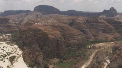 Gorges dans le Parc National d'Isalo