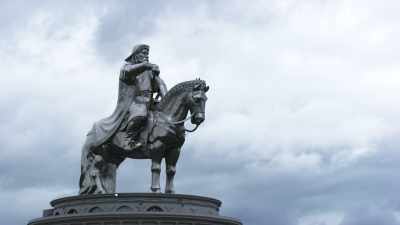 Statue monumentale de Gengis Khan