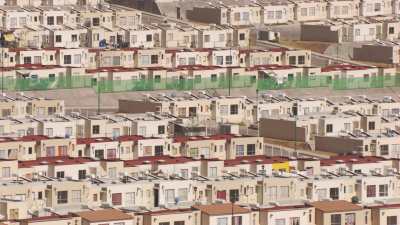 Quartiers populaires  au nord de Mexico