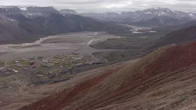 Site minier russe abandonné de Pyramiden