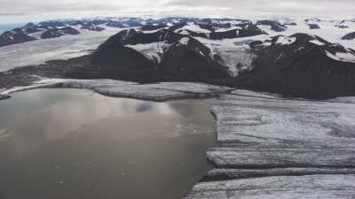 Svalbard, le glacier