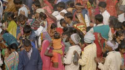 Mouvements de foule, fête hindoue de Gadhimai