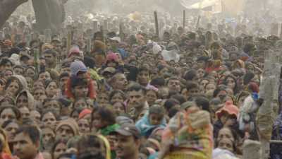 Mouvements de foule, fête hindoue de Gadhimai