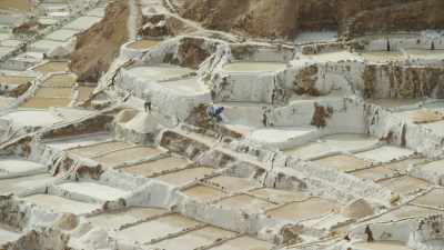 Exploitation traditionnelle des Salins