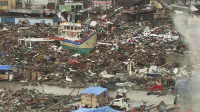 Les suites du typhon Haiyan