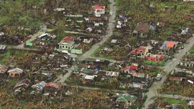 Ville et campagne après le typhon Haiyan