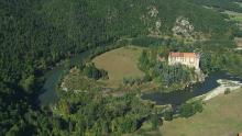 Boucle de la Loire et château de Lavoûte