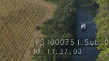 Le Canal du Midi à travers les champs