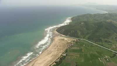 Littoral à l'est de Tanger