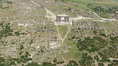 Le vaste site archéologique