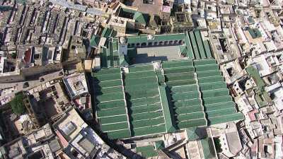 L'université Al Quaraouiyine et ses toits verts