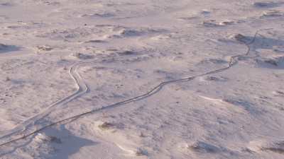 Pipelines sur la toundra entre Norilsk et Doudinka