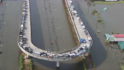 Inondations dans la capitale suite à la tempête