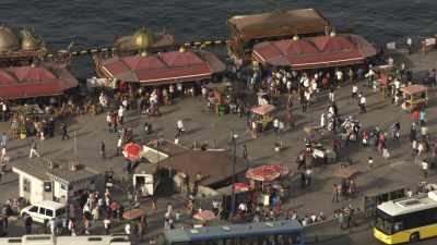 Gros plans sur la ville d'Istanbul