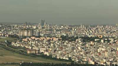 Vue d'ensemble de divers quartiers d'Istanbul